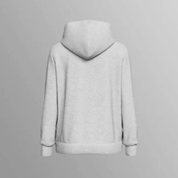 Sporty Graphic Hoodie  Heather Grey