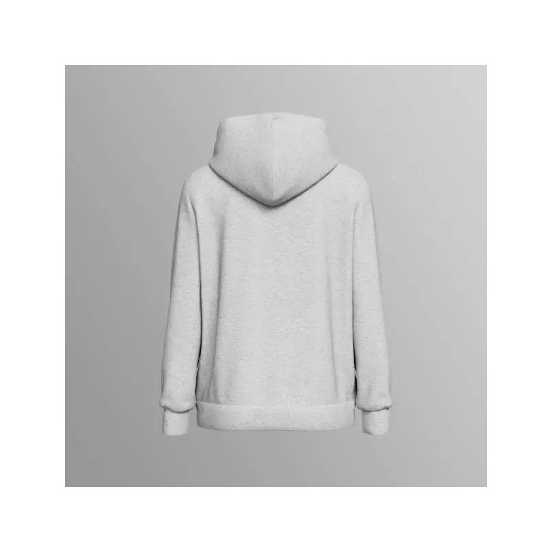 Sporty Graphic Hoodie  Heather Grey